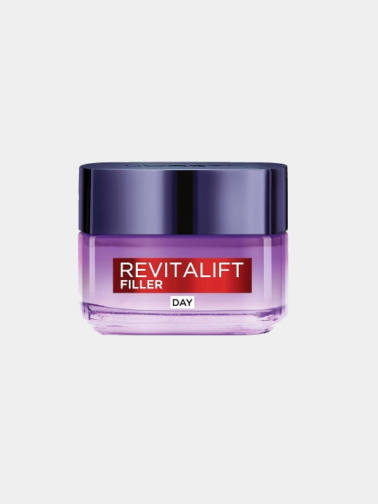 Kunduzgi yuz kremi L'Oreal Revitalift Filler Ajinlarga qarshi, 50 ml - 