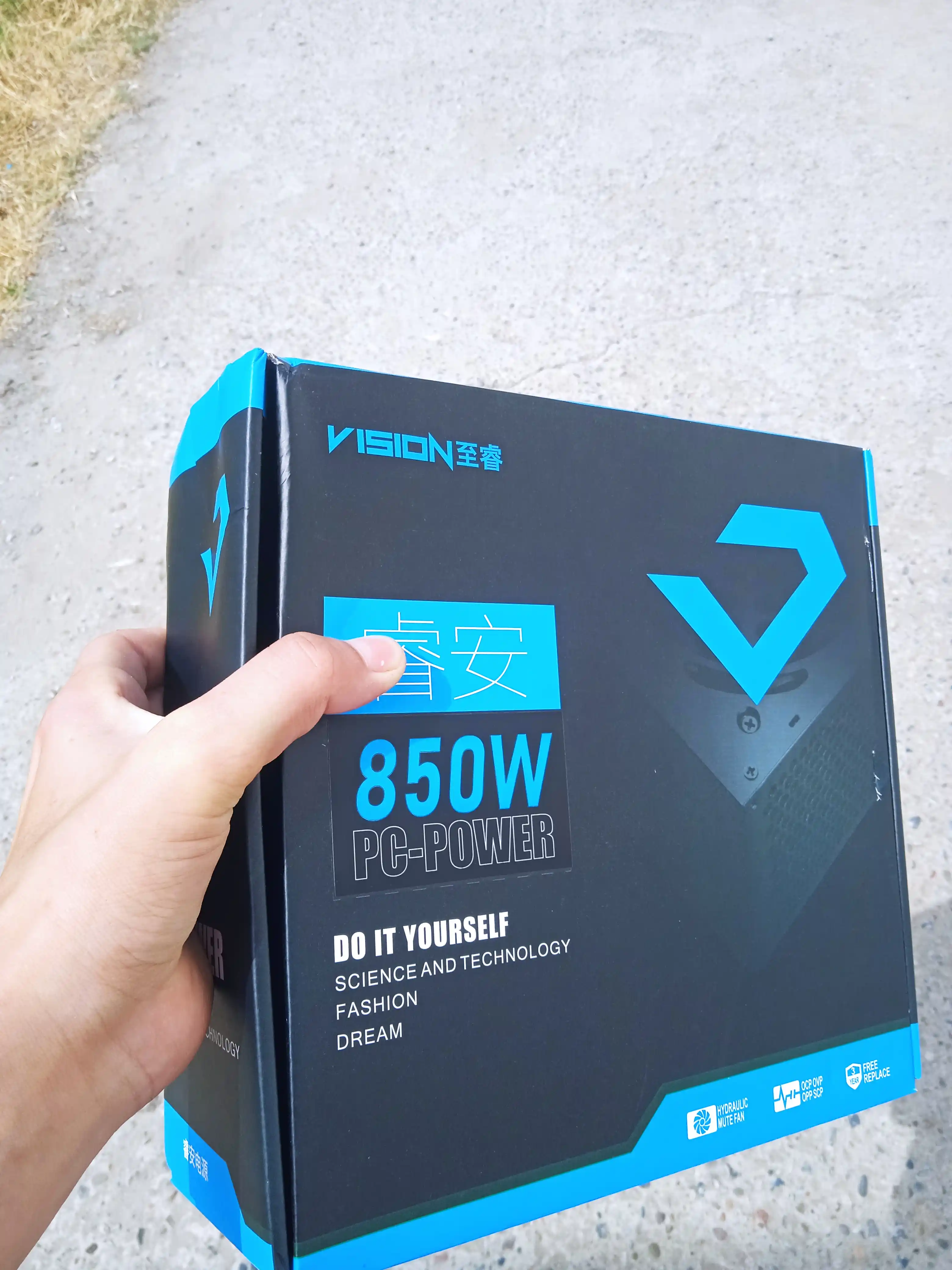 Kompyuter quvvat manbai o'yin uchun Vision 850W-750W