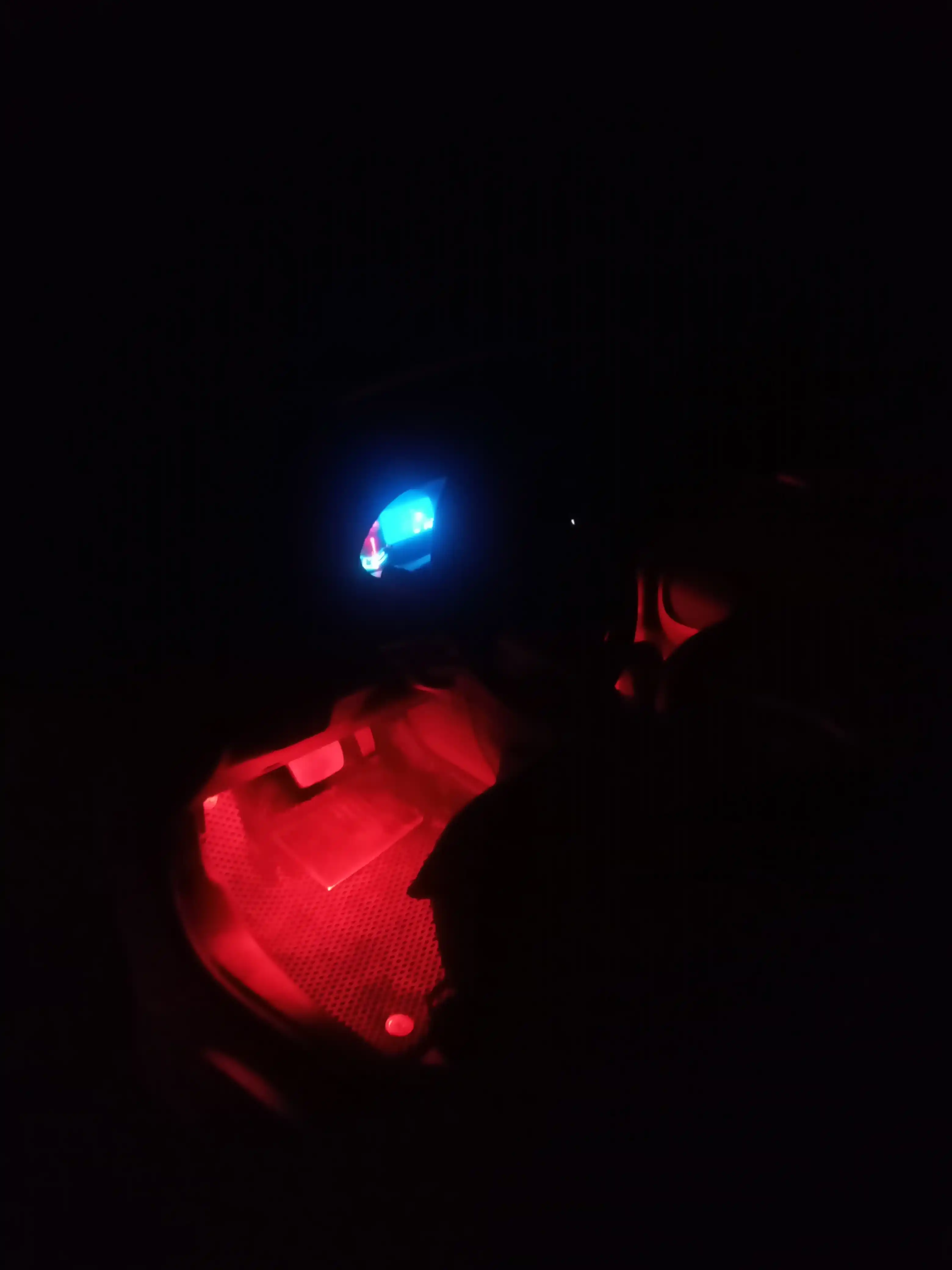 RGB лента для салона автомобиля, 12 разных лампочек