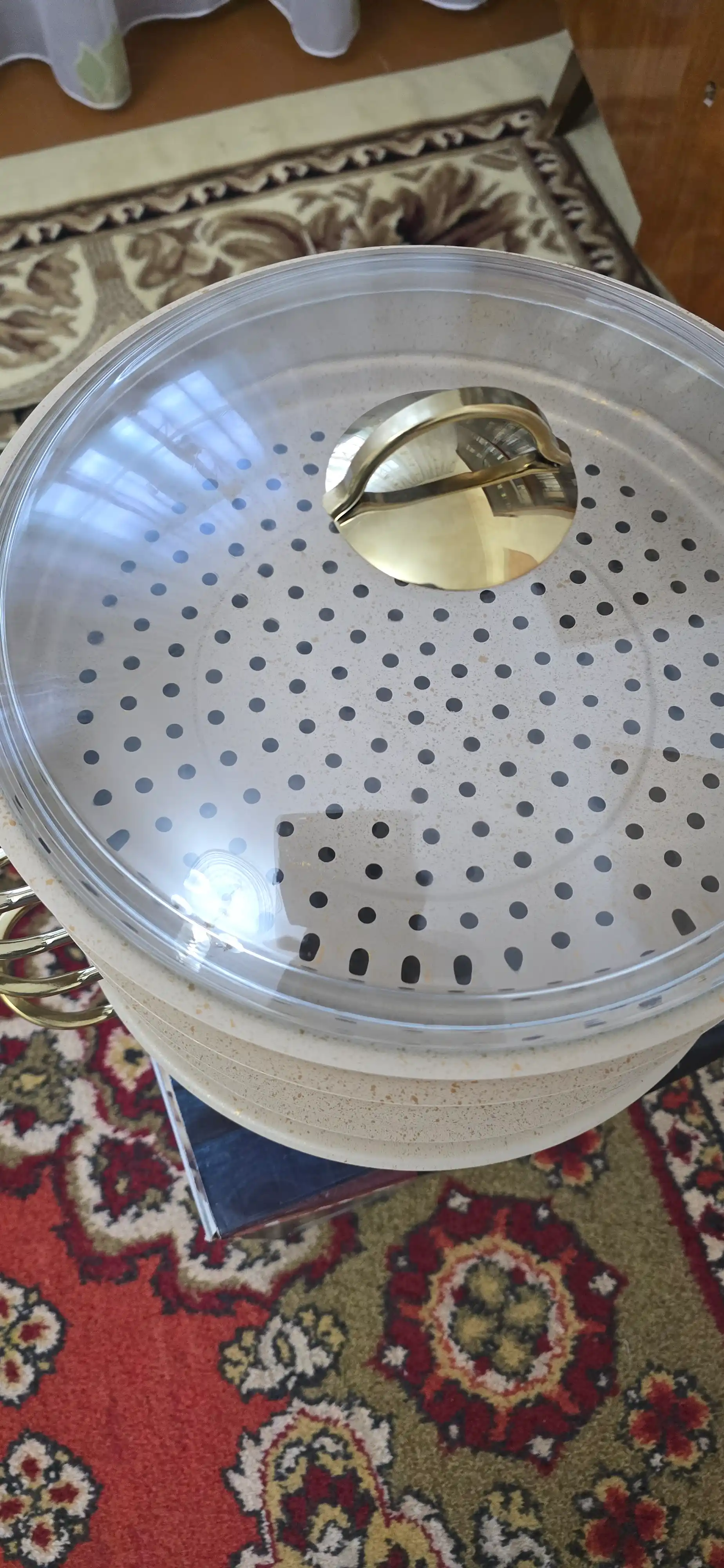 Manti qasqon – granit qoplamali zanglamas mantiqozon, O.M.S 6091C