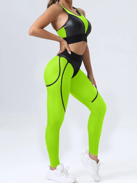 Sport losinlari, fitnes uchun legginslar, ayollar  legginslar PUSH UP effekti bilan - 