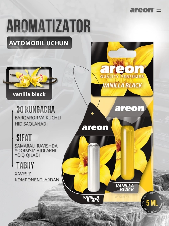Освежитель для машины Areon Mon Liquid, ароматизатор, диффузор для авто, 5 мл