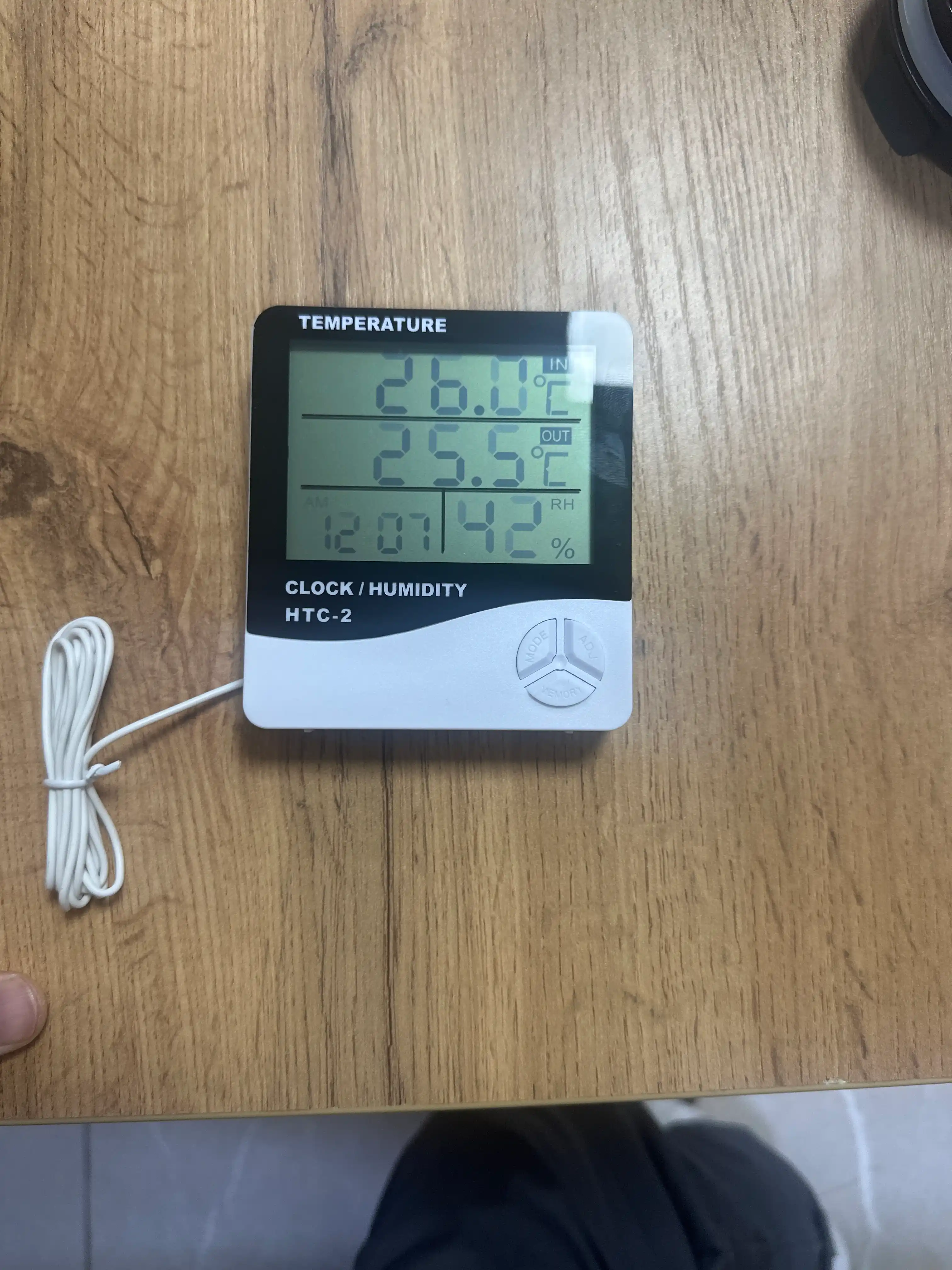 Termogigrometr HTC-2