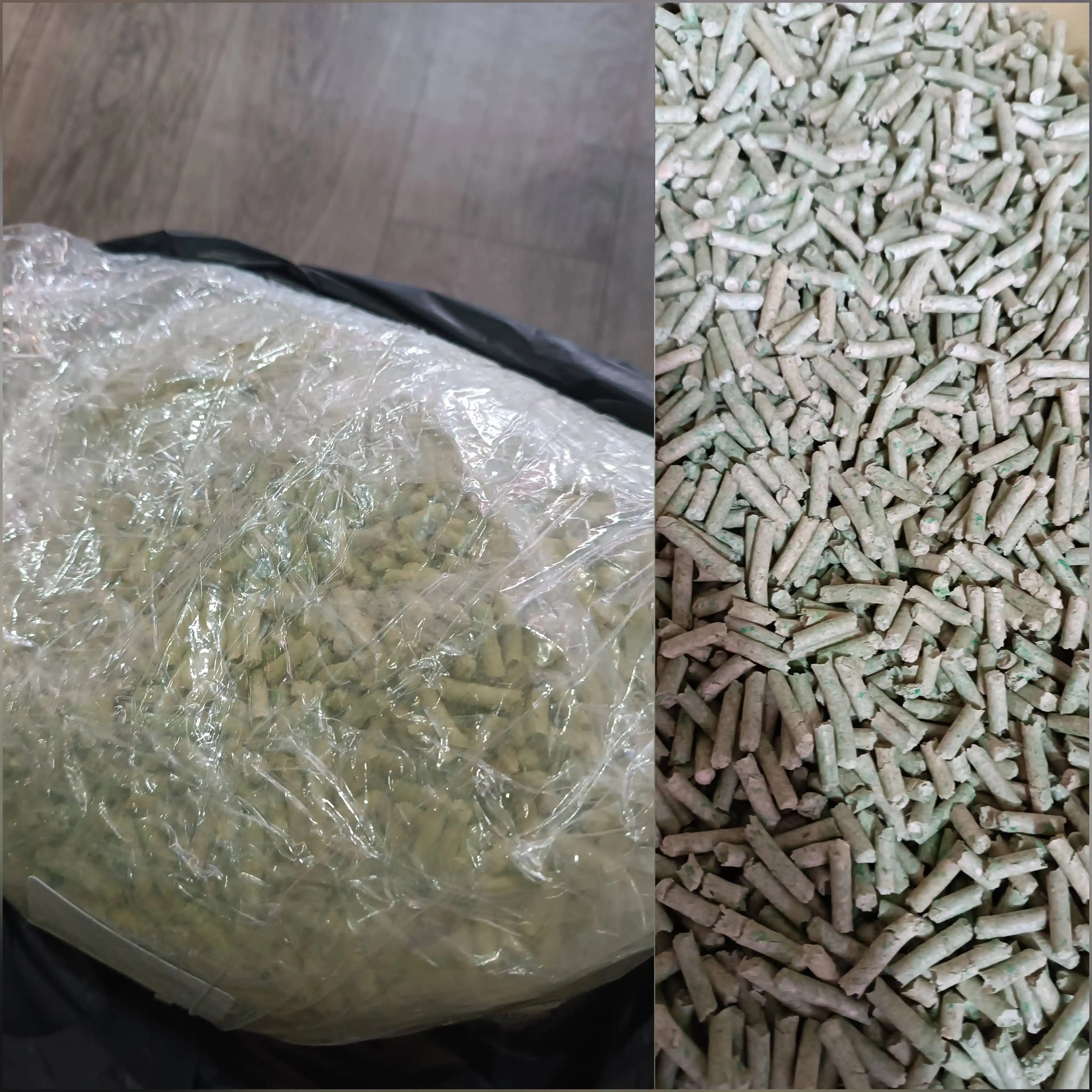 Mushuklar va mushukchalar uchun yog'och to'ldiruvchi, 4 kg