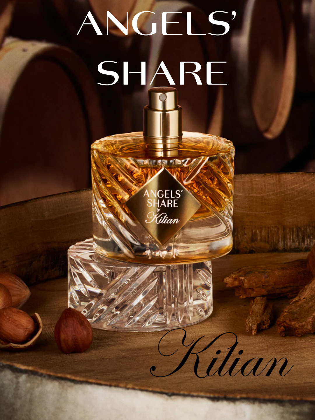 LABOR Parfum Angels' Share By Kilian,Erkak va ayollar parfyumi maxsus flakonlarda - 