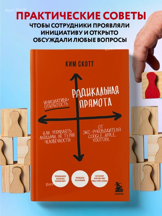 Радикальная прямота. Как управлять людьми, не теряя человечности. Ким Скотт