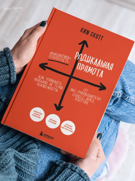 Радикальная прямота. Как управлять людьми, не теряя человечности. Ким Скотт