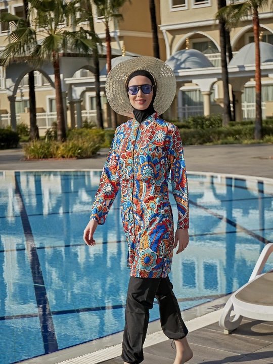 Ayollar cho‘milish kiyimi, Burkini, yopiq cho‘milish kiyimi