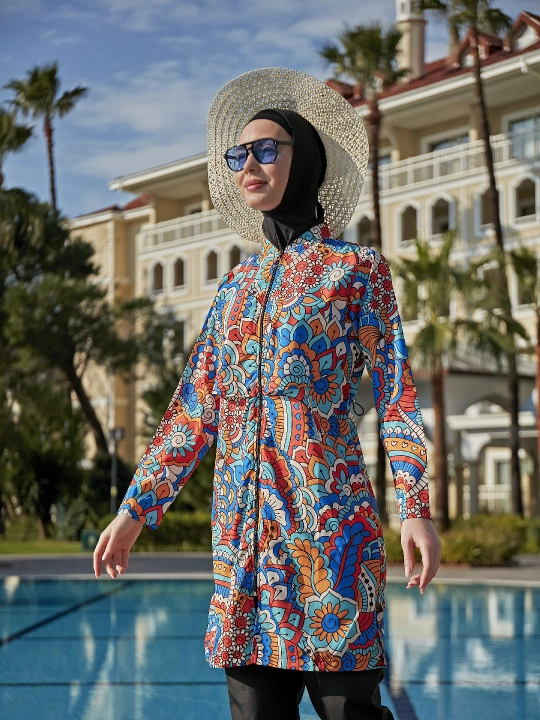 Ayollar cho‘milish kiyimi, Burkini, yopiq cho‘milish kiyimi