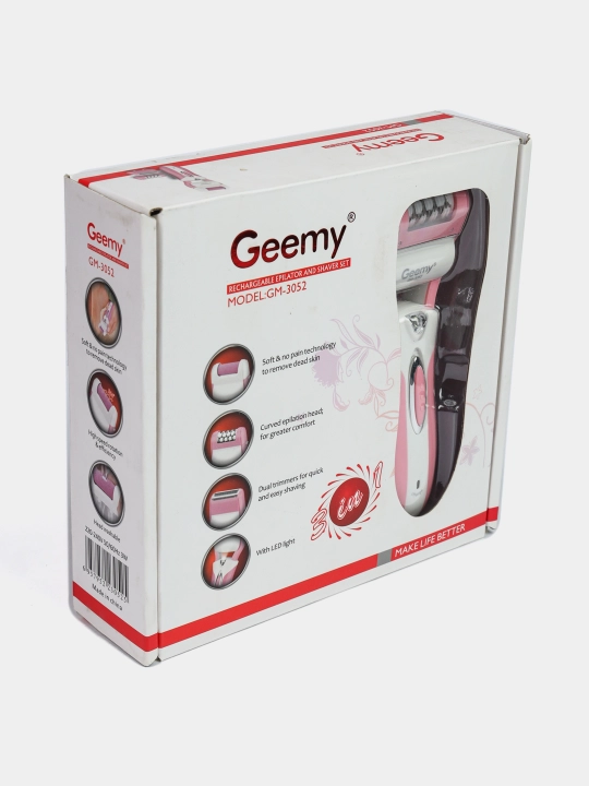 Эпилятор для женщин Geemy, 4 в 1