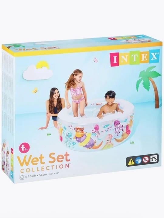 Надувной бассейн Intex Easy Set, для детей