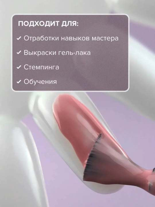 Oval palitralar to'plami "Romashka", 20 ta tips bilan 10 dona