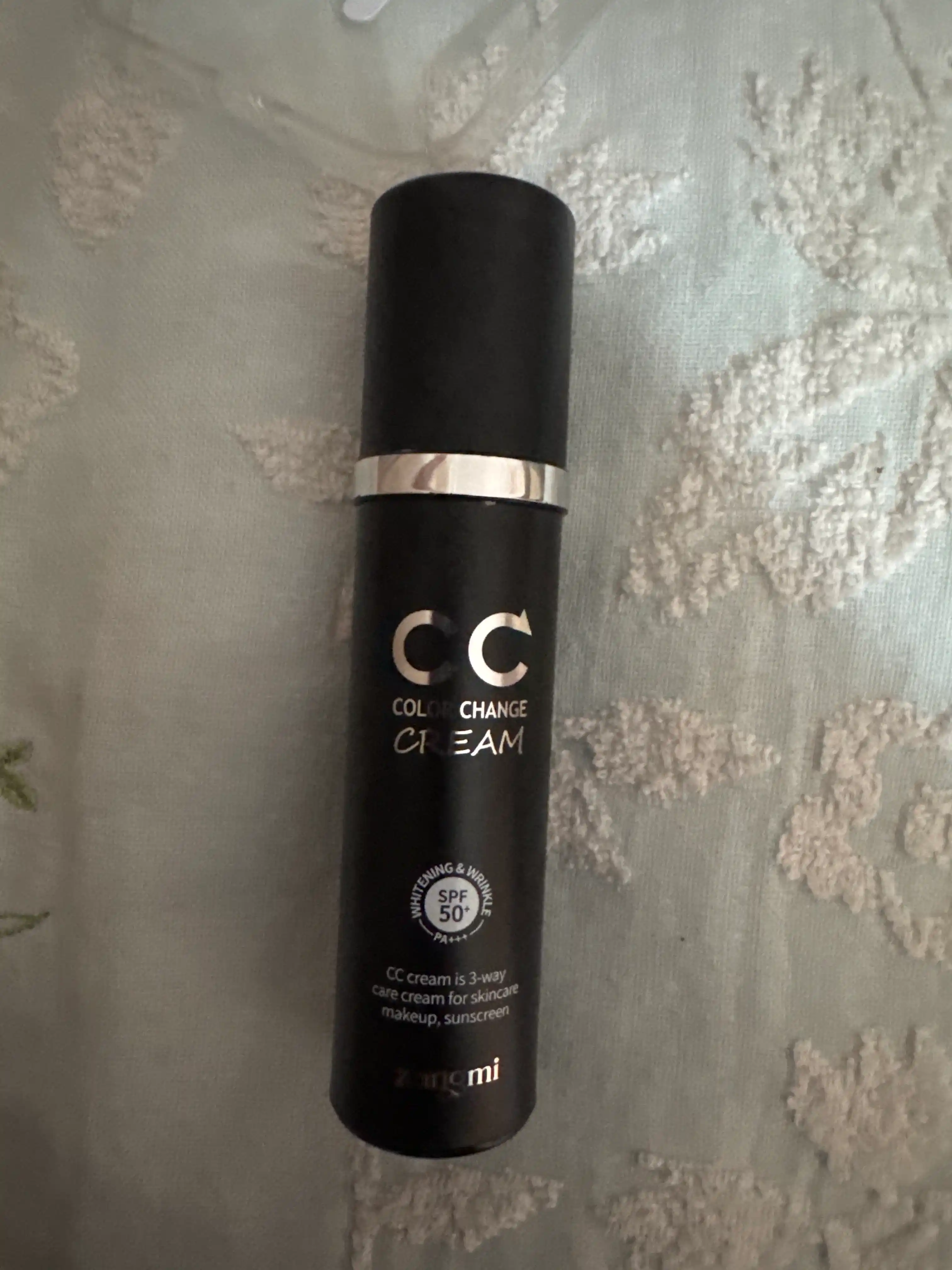 СС крем, тонизирующий, с защитой от солнца SPF 50+ PA+++, Zangmi, 50 мл