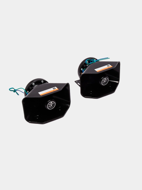 Автомобильная сирена T9, 2-динамика, с пультом, 800W