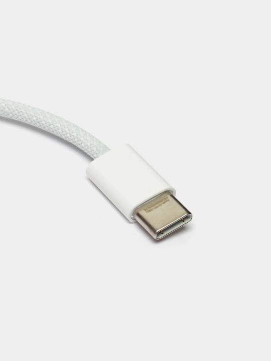 Apple iPhone 15 va Android uchun zaryadlash kabeli, o'ralgan,  Type-c kabeli, 60 W