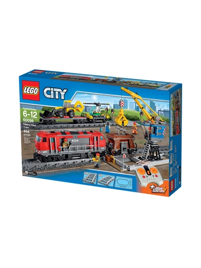 Конструктор LEGO City 60098 Большегрузный поезд, 984 детали — KASPI-60098