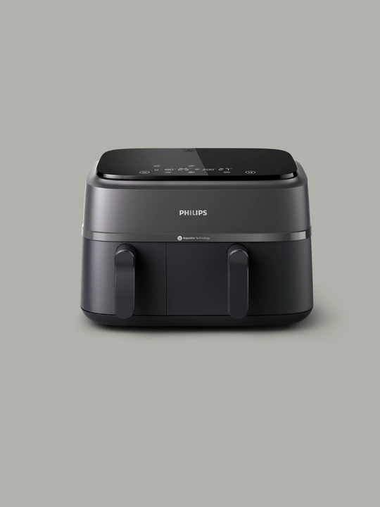 Аэрогрил Аэрофритюрница Двухкамерная фритюрница Philips Airfryer NA350/00