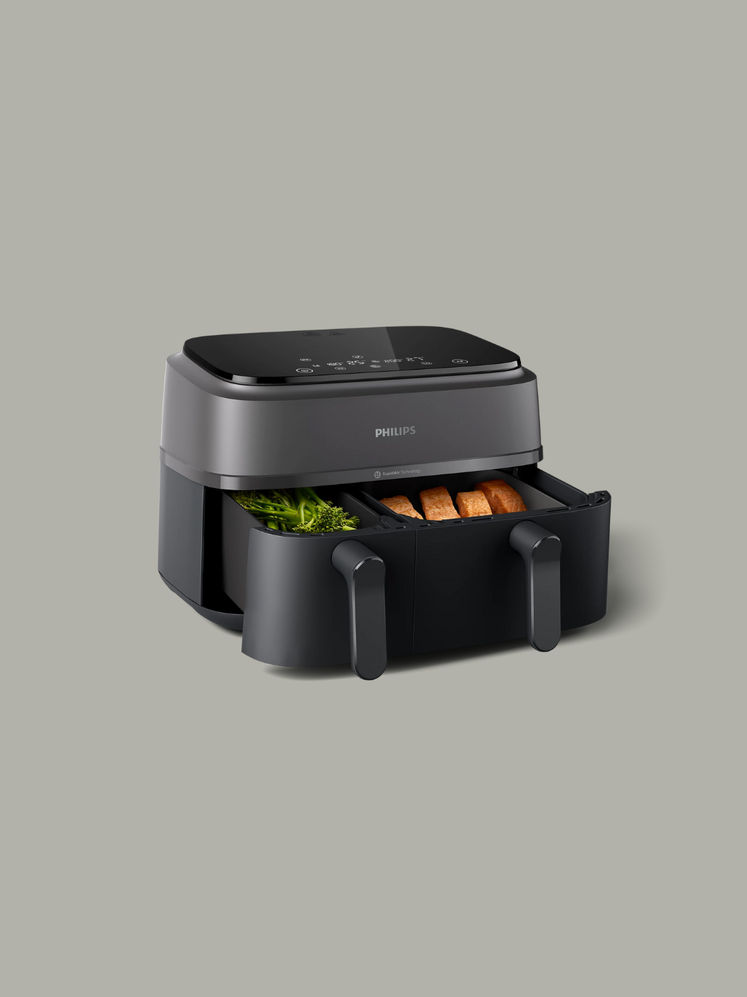 Аэрогрил Аэрофритюрница Двухкамерная фритюрница Philips Airfryer NA350/00