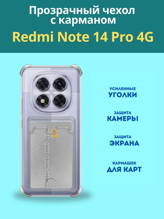 Чехол для смартфона Redmi Note 14 Pro 4G - 