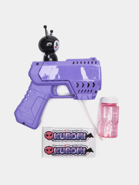Sovun pufaklari generatori bolalar uchun, batareyali BUBBLE GUN