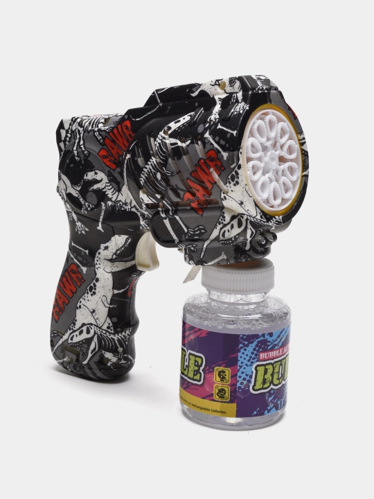 Генератор мыльных пузырей детский, на батарейках BUBBLE GUN