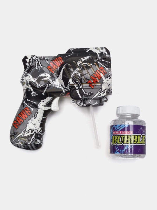 Генератор мыльных пузырей детский, на батарейках BUBBLE GUN