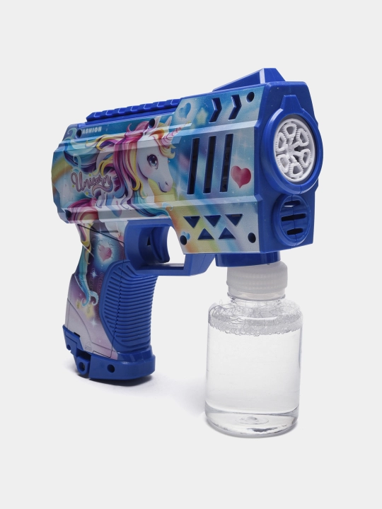 Sovun pufaklari generatori bolalar uchun, batareyali BUBBLE GUN