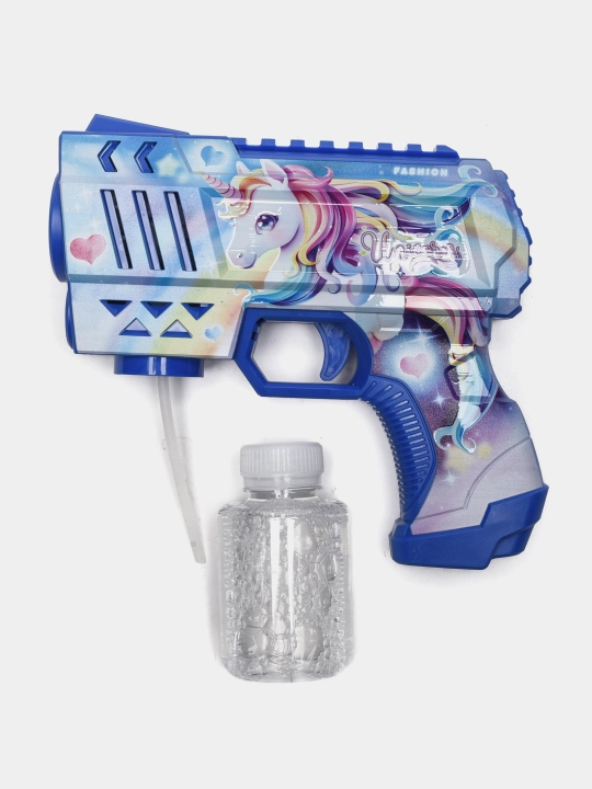 Sovun pufaklari generatori bolalar uchun, batareyali BUBBLE GUN