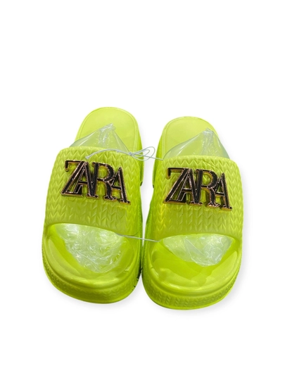 Женская летняя обувь — ACROCS-ZARA-ЛАЙМ-3637