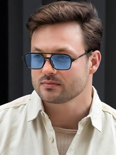 Синий