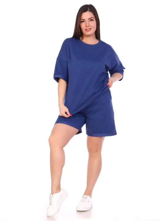 Ayollar uchun sport kostyumi RentexStyle, paxta - 