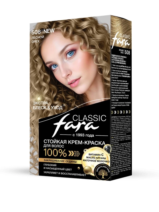 Soch bo'yog'i FARA Classic 508 findiq - 