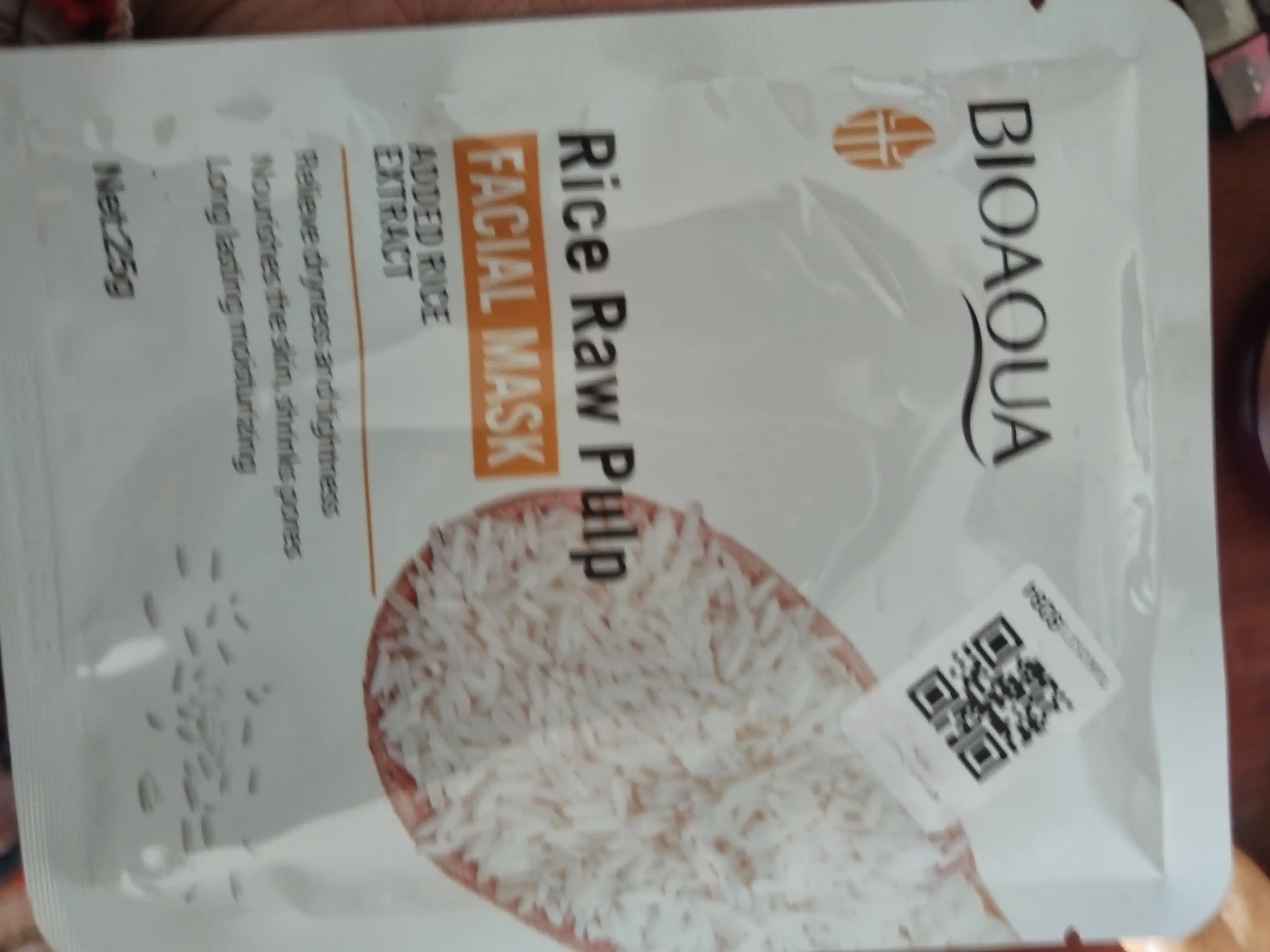 Тканевая маска для лица Bioaqua, с натуральными компонентами, 25 г