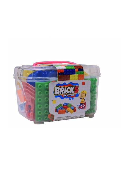 Bolalar uchun rangli konstruktor to‘plami BRICKS 75 - 