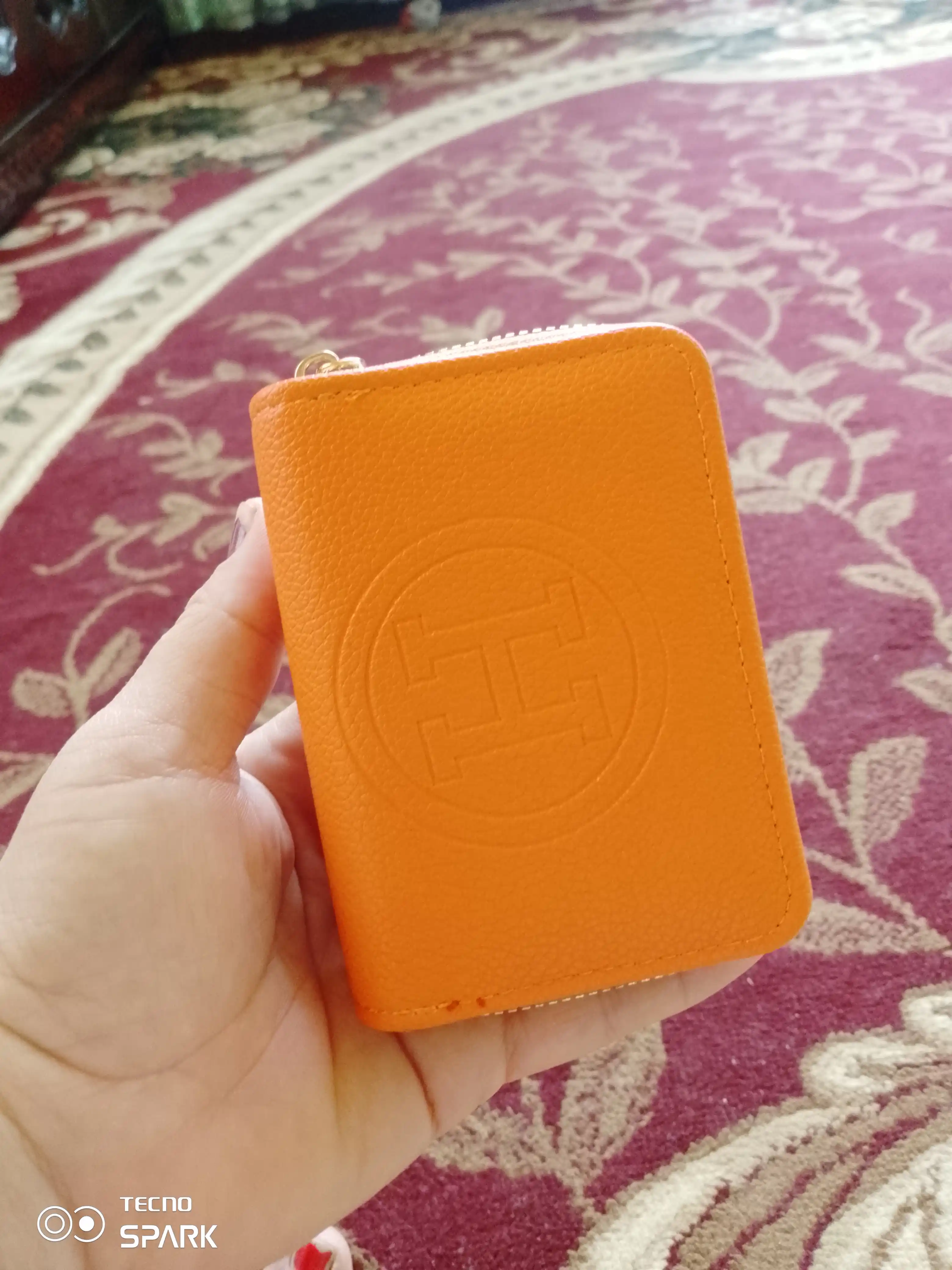 Universal mini hamyon, 11 ta bo'lim, RFID skanerlashdan himoya qilish