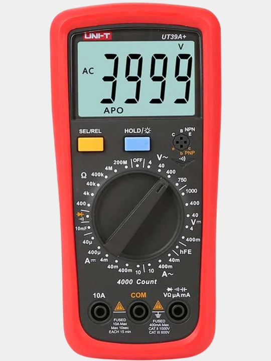 Raqamli multimetr UNI-T UT39A+