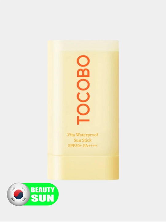 Солнцезащитный стик, Tocobo, Cica cooling, Cotton soft, Vita Waterproof, SPF50+ PA++++ 19 гр