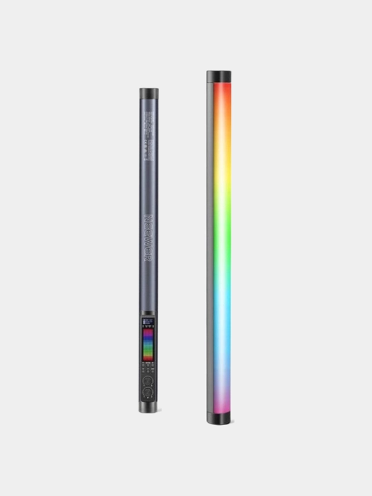 RGB Neewer TL120C свет – 42Вт, 6000мАч, 2500–10000K, APP, DMX, длина 127 см