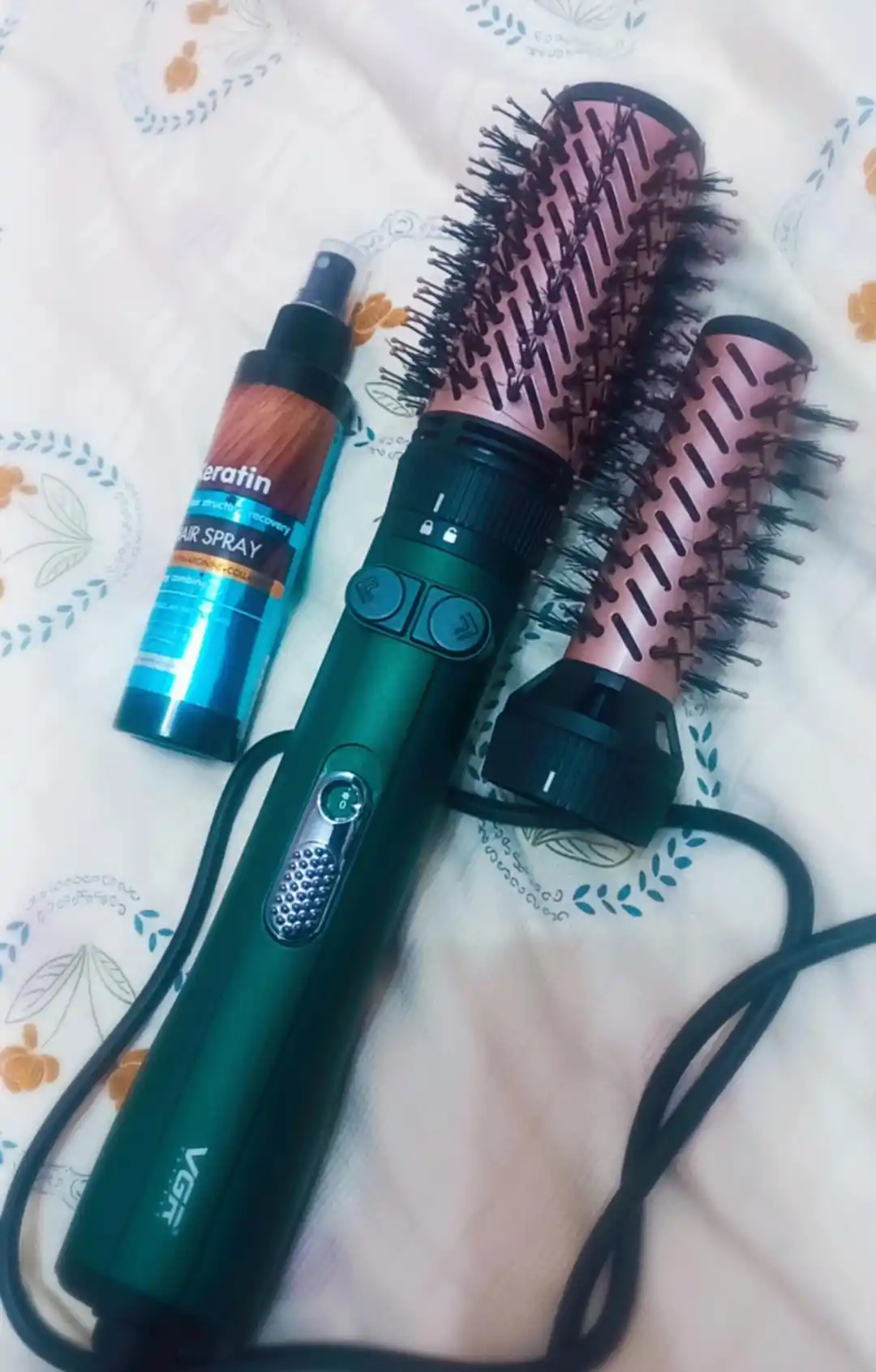 Professional fen-taroq, 360 daraja aylanuvchi VGR V-498, keramik qoplamali