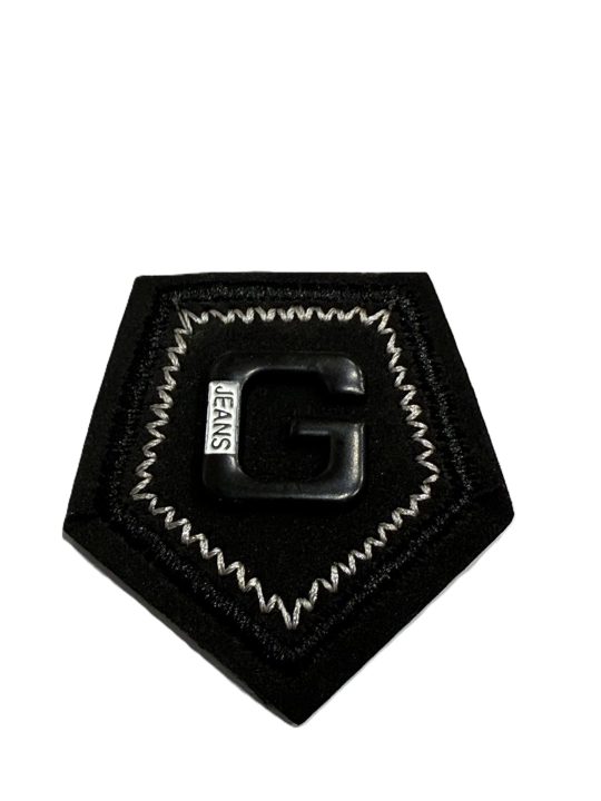 Erkaklar va ayollar uchun metall emblem, etiketka, kashta tikish - 
