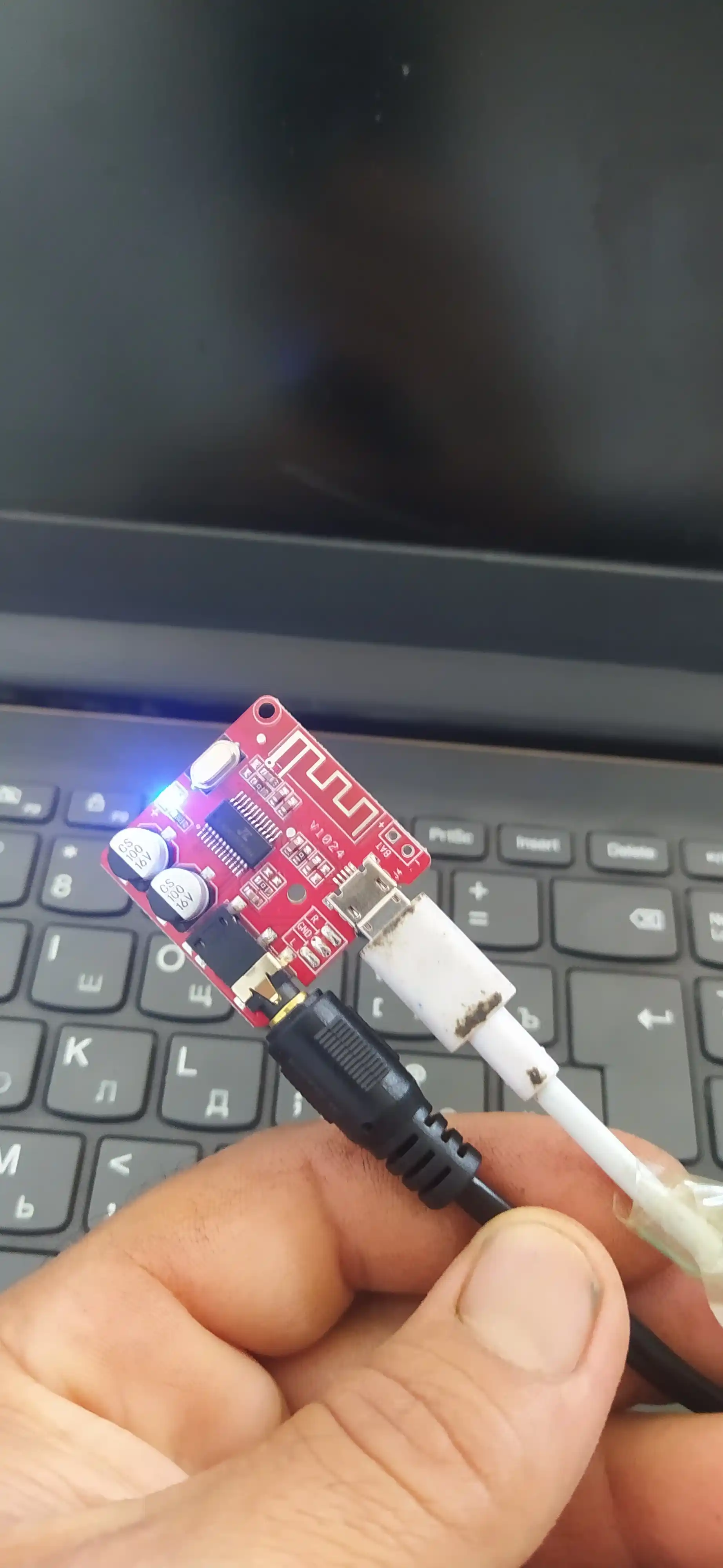 Bluetooth modul, blutuz sxema V1024