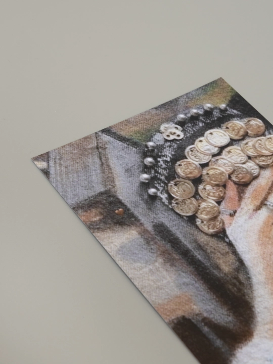 Открытка, размер 10*15, с конвертом в комплекте