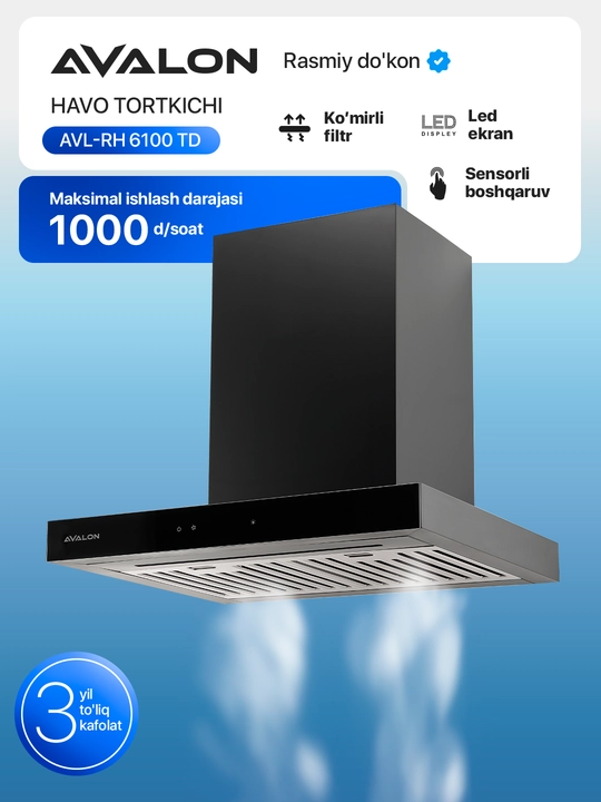 Oshxona dudburoni AVL-RH 6100 - (60 sm) - 