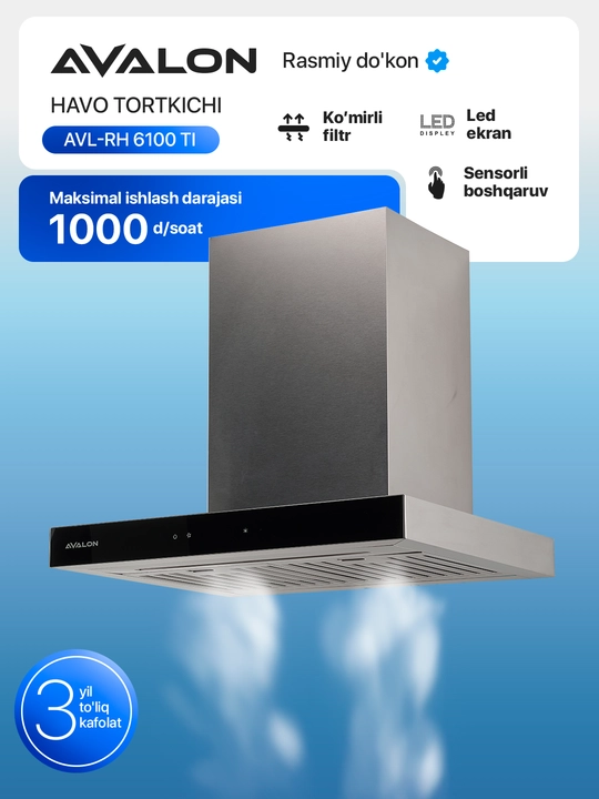 Oshxona dudburoni AVL-RH 6100 - (60 sm) - 