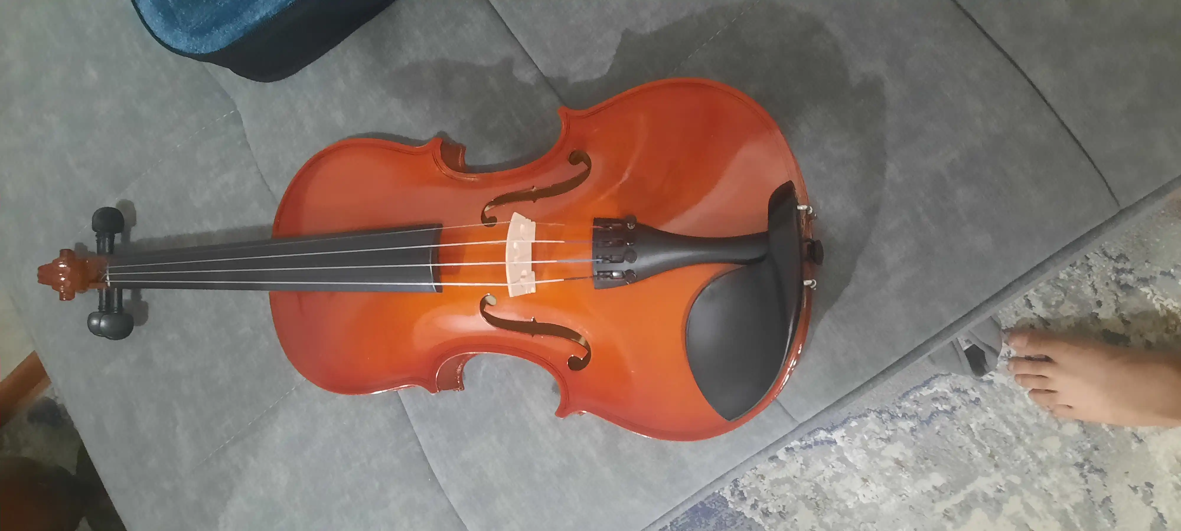 4/4 Akustik skripka, 8 ta 1 to'plamda
