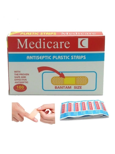 Пластырь антисептический MEDICARE, 100 шт — YUWELL-MEDIACA