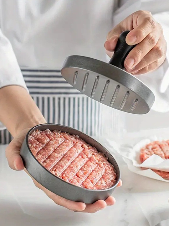 Gamburgerlar tayyorlash uchun kotletlar uchun press-qolip 12 sm