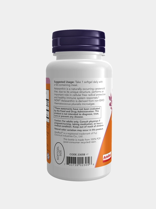 Now Foods, Астаксантин 4 мг, 90 капсул
