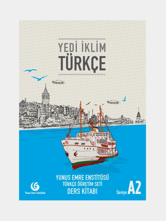 "Yedi Iklim" turk tili, A2 darajadagi darslik va ish daftarlari to'plami, A4 formati