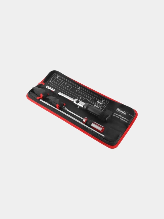 RH-2690 Ronix – Avtomobil g‘ildirak kaliti to‘rt yo‘nalishli - 